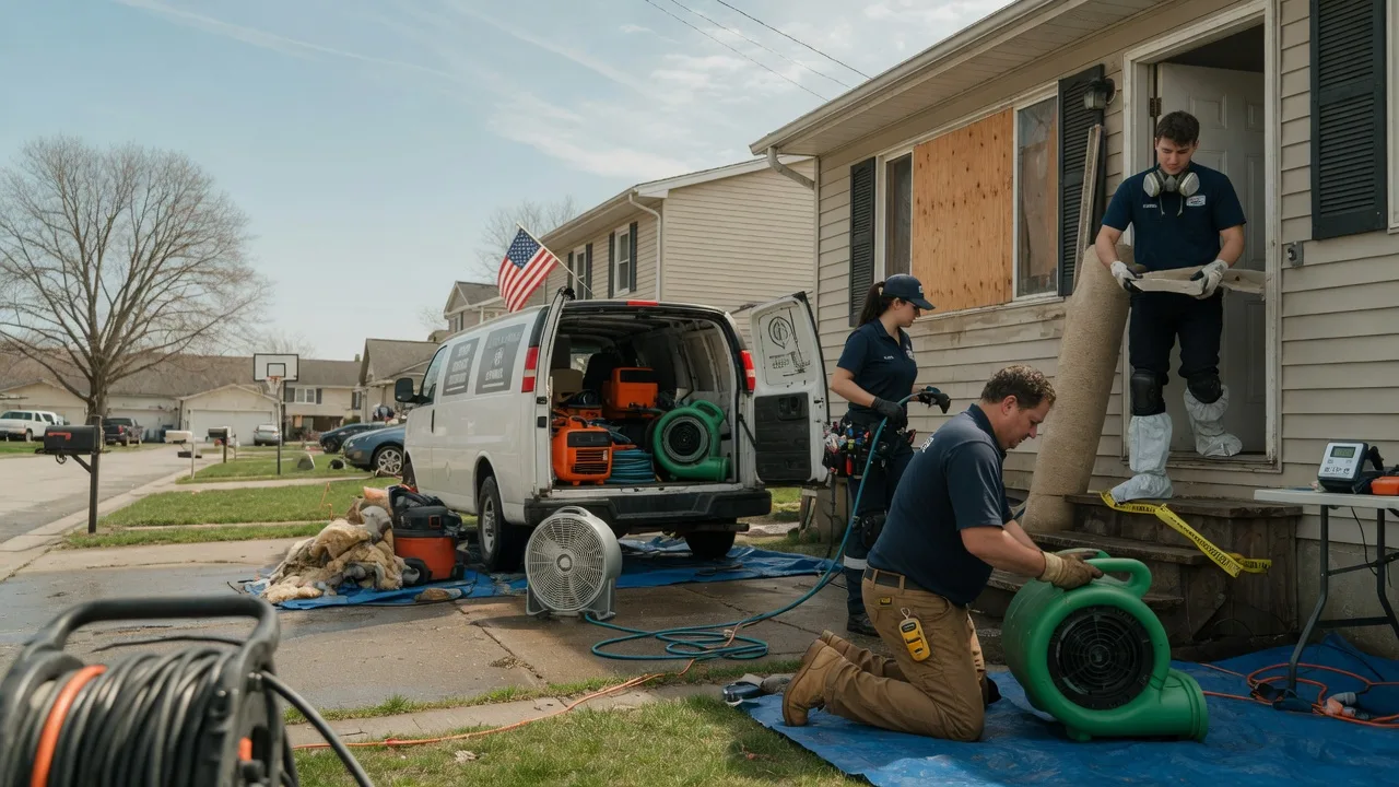 Water Damage Restoration in Fowler, MI near me